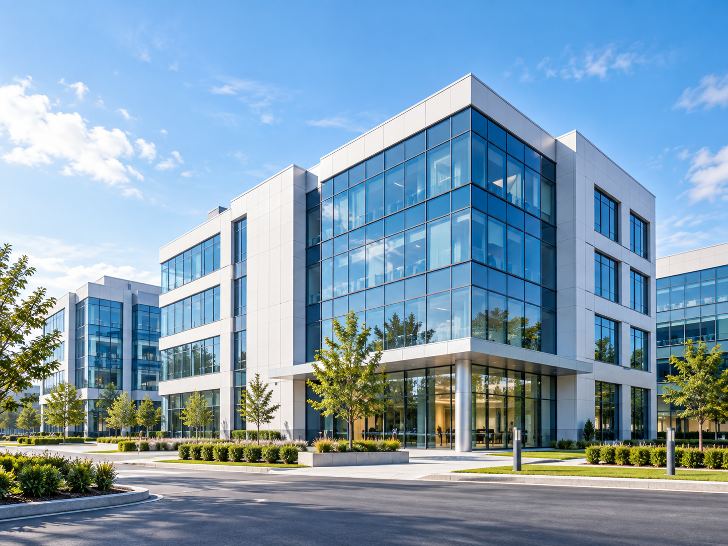 Modern commercial building for business expansion