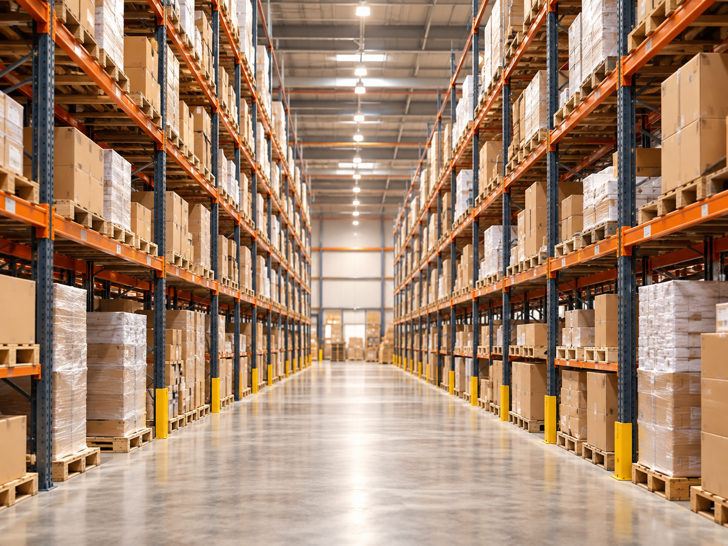 Organised warehouse inventory