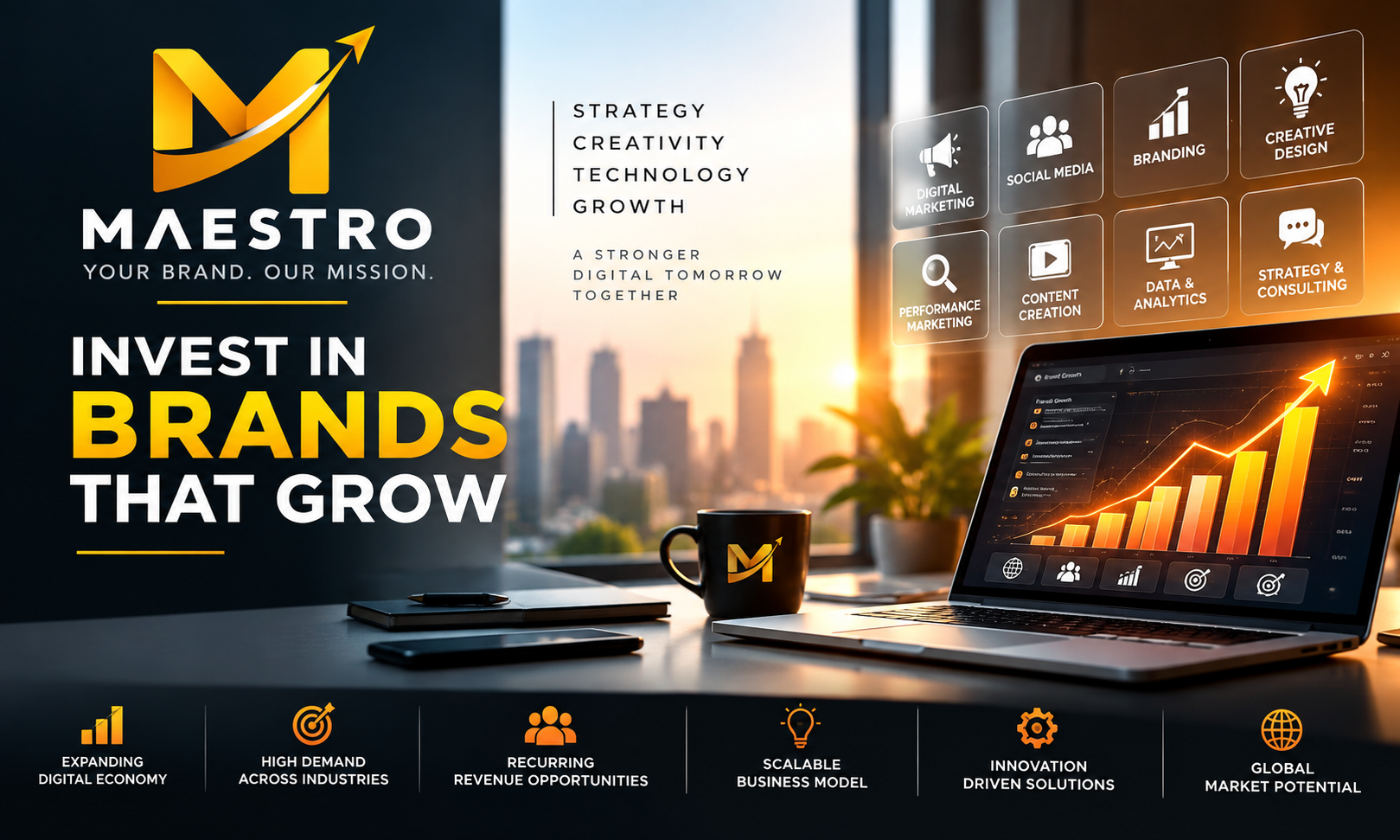 MAESTRO DIGITAL SOLUTIONS logo