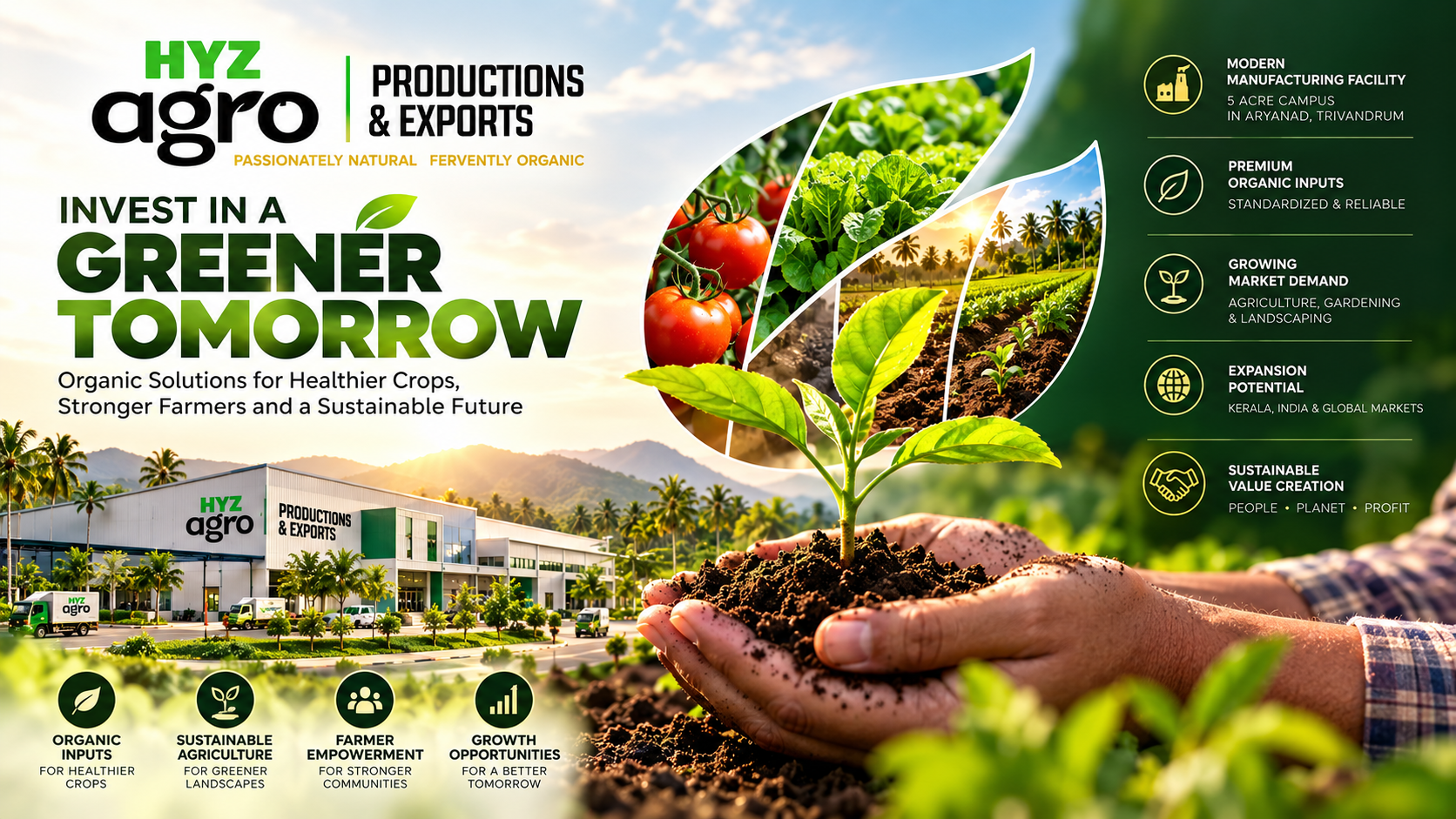 HYZ AGRO PRODUCTIONS AND EXPORTS featured venture